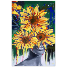 Load image into Gallery viewer, BLACK SUNFLOWER 2 (poster)
