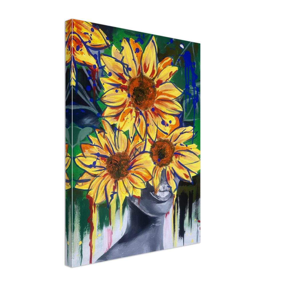 BLACK SUNFLOWER 2 – Uncut Art Galleria
