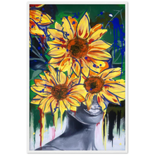 Load image into Gallery viewer, BLACK SUNFLOWER 2 (poster)
